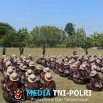 Bati Koramil Beri Pelatihan Korps Kadet, Bentuk Karakter Disiplin Siswa SMKN