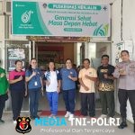 Personel Polsek Menjalin Hadiri Program Cek Kesehatan Gratis di Puskesmas Menjalin