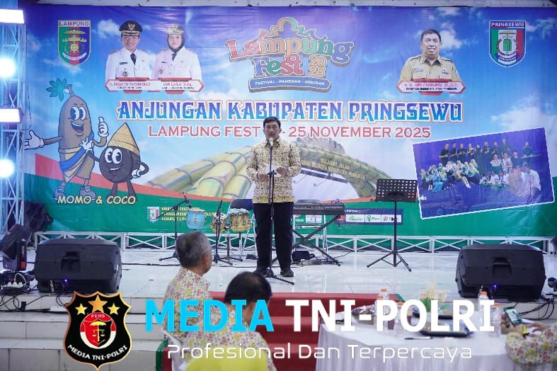 Anjungan Kabupaten Pringsewu Tampilkan Potensi Unggulan Di Lampung Fest 2025