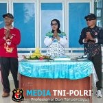 Danramil OKABA Ikuti Jalan Santai HKN ke-61 Ajak Warga Hidup Sehat dan Jaga Kebersihan