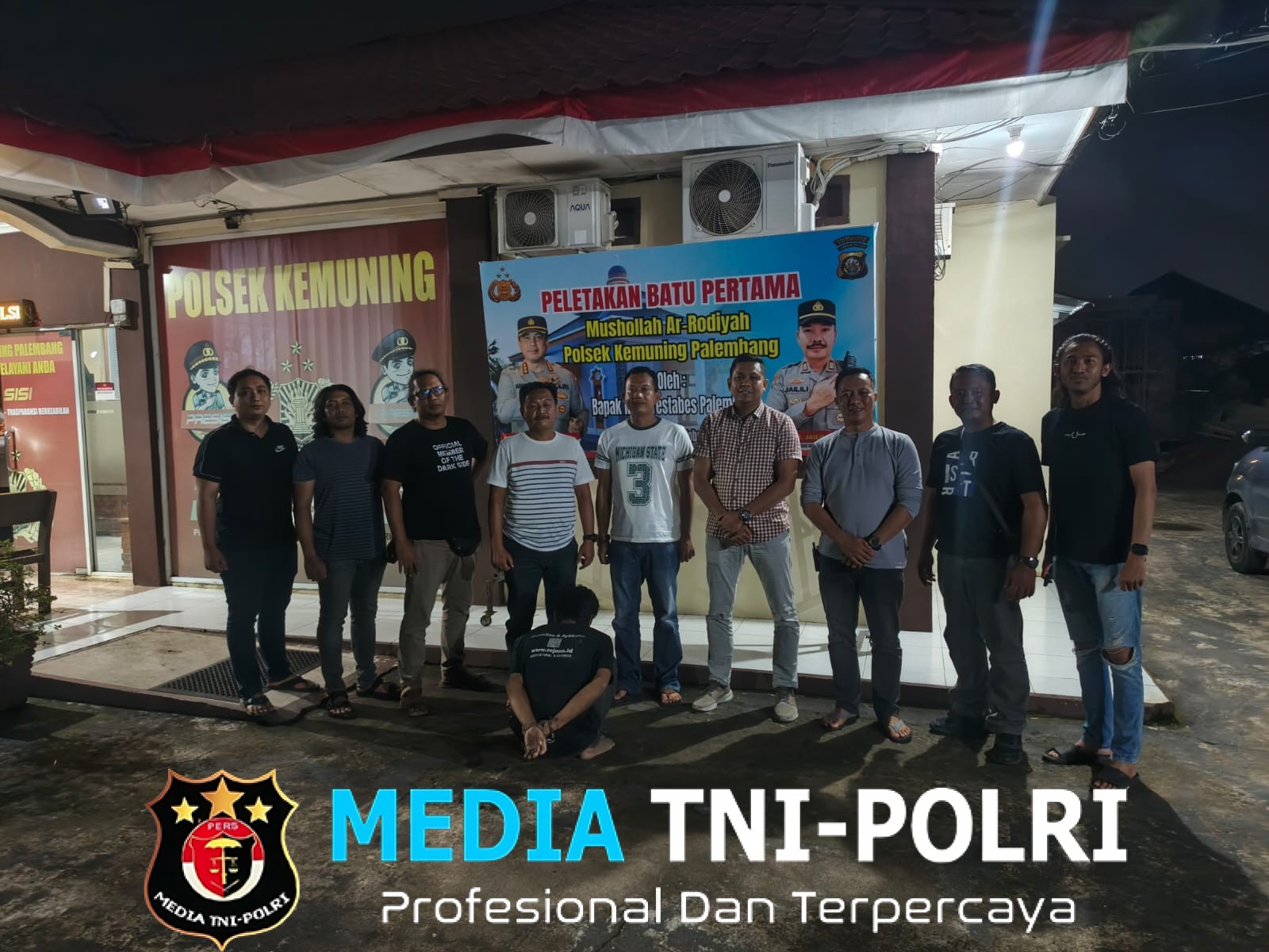 Sempat Kabur, Seorang Kuli Bangunan Diamankan Polsek Labuhan Ratu Di Palembang