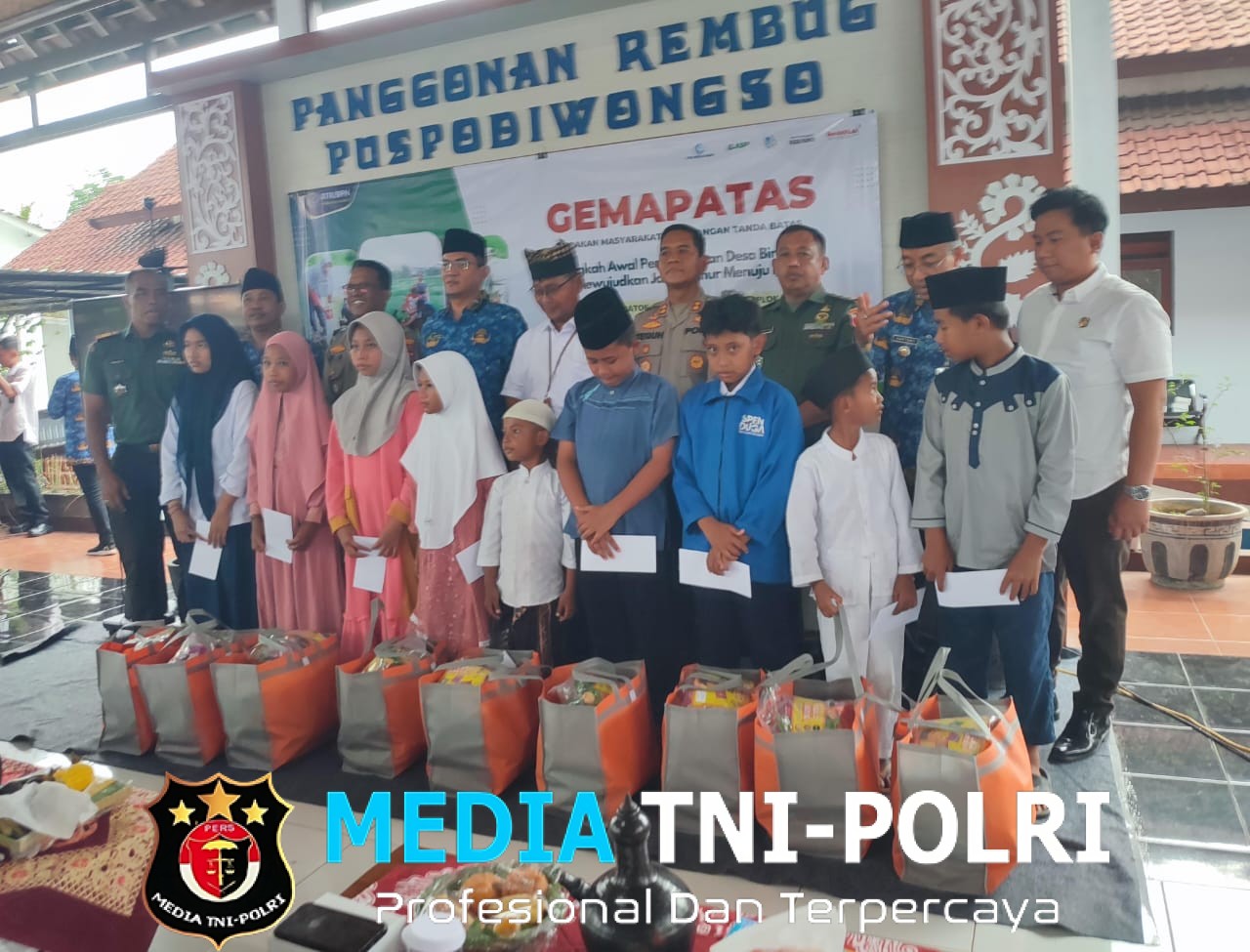 Danramil 0825/03 Glagah Dampingi Kasdim Banyuwangi di Pencanangan GEMAPATAS, Wujud Sinergi TNI dan BPN di Lapangan