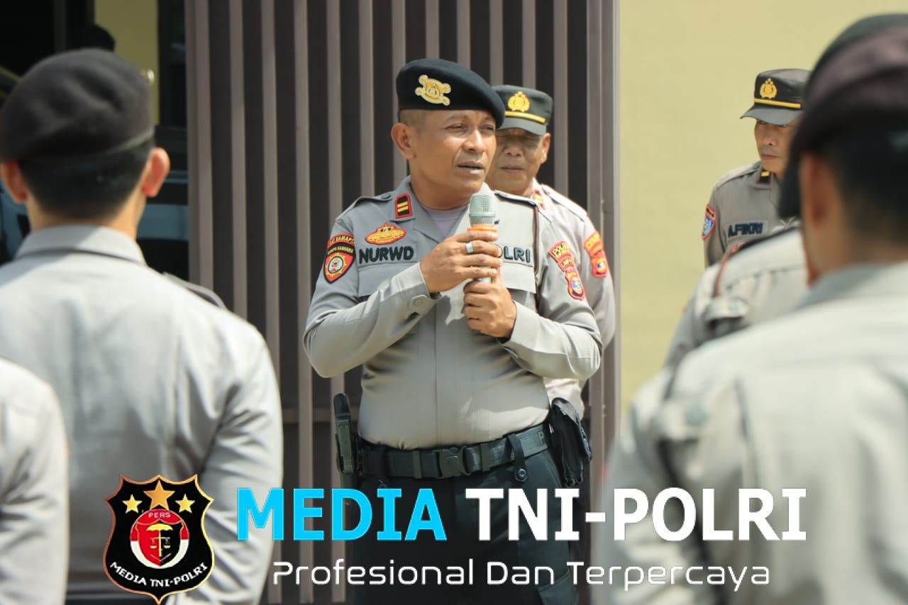 Tingkatkan Kemampuan secara Profesionalisme Polres Tulang Bawang Barat Gelar Latihan Dalmas