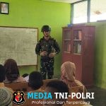 Anak Papua Cerdas Satgas Yonif 521/DY Bantu Tingkatkan Partisipasi Kegiatan Pendidikan