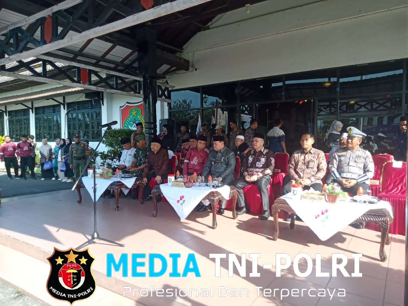 Dandim 1015/Sampit Hadiri Acara Pelepasan Peserta Kafilah MTQH Ke XXXIII