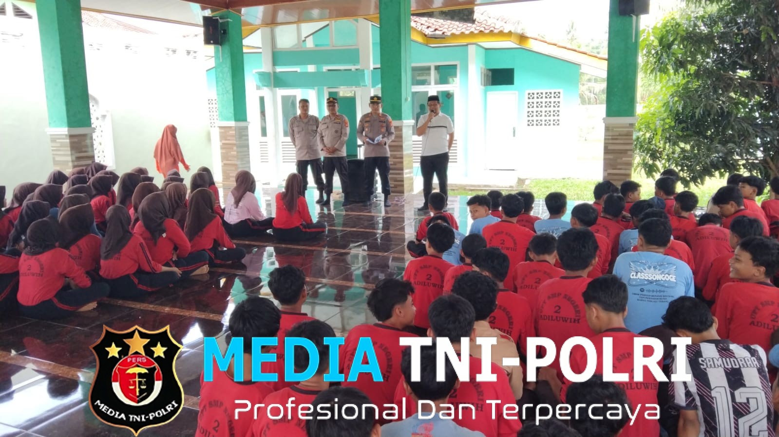 SMA Kemala Taruna Bhayangkara Buka Penerimaan Angkatan Kedua, Polsek Sukoharjo Gelar Sosialisasi di Adiluwih