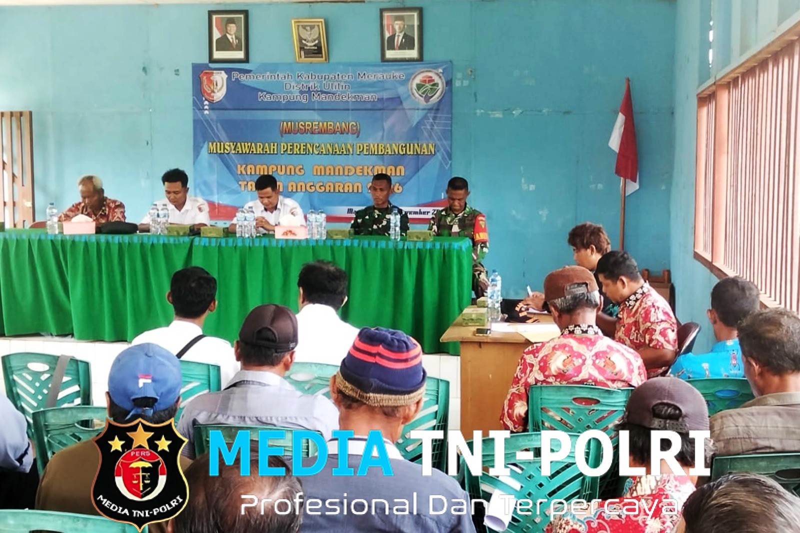 Babinsa Hadiri Musyawarah Kampung Mandekman Untuk Dusun Prioritas Pembangunan Tahun 2026