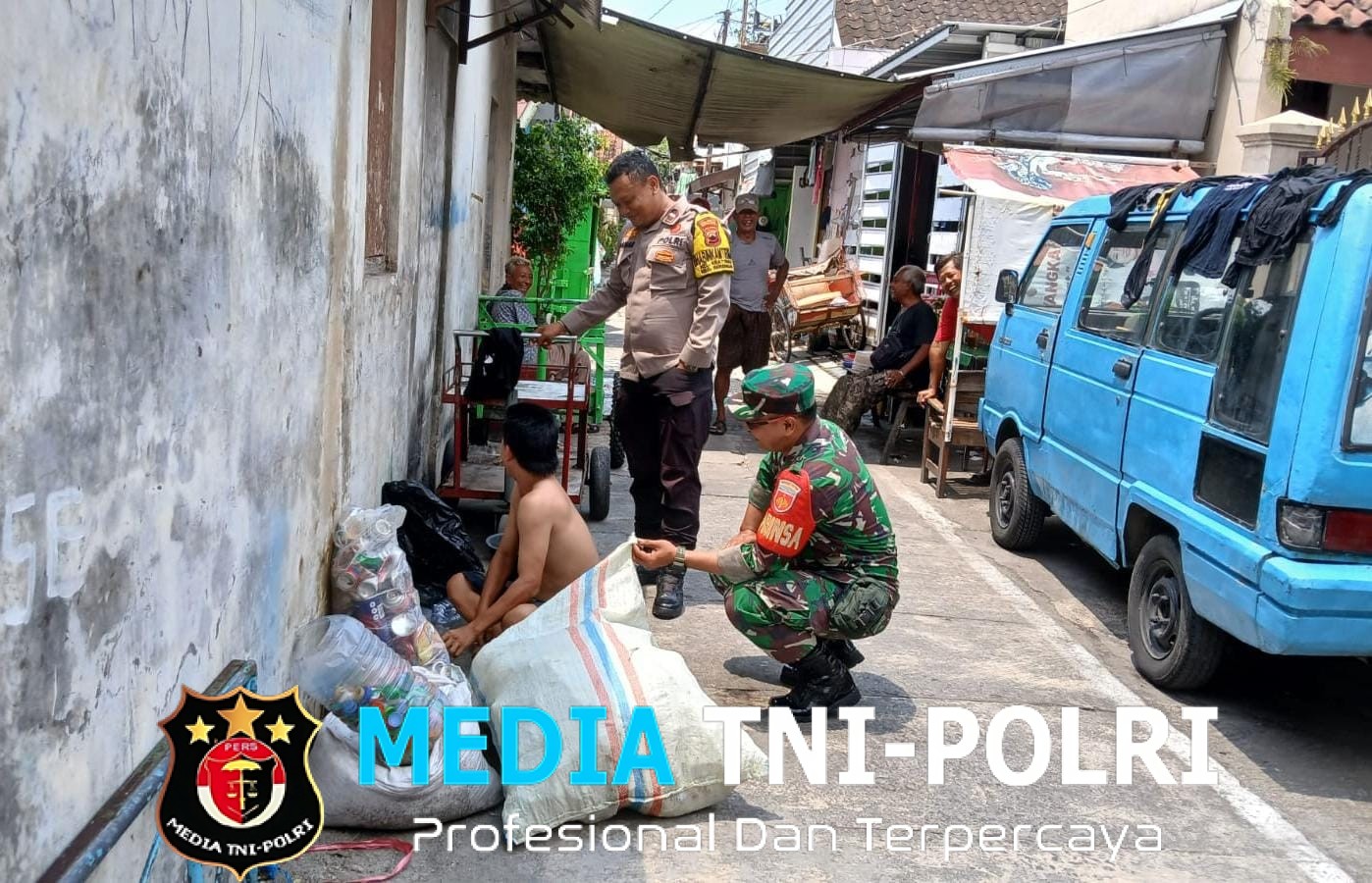 Kopka Resbiyanto, Fakta & Nyata Komsosnya Babinsa Tak Kenal Kasta, Babinsa Kratonan Datangi Pengepul Barang Bekas