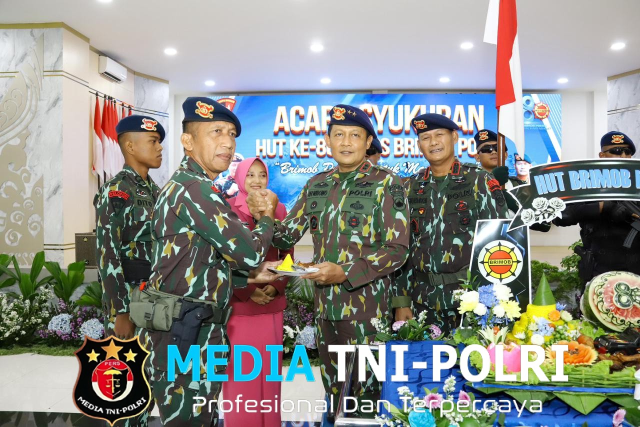 Gelar Taysakuran HUT Brimob Ke 80, Ini Pesan Kapolda Jateng