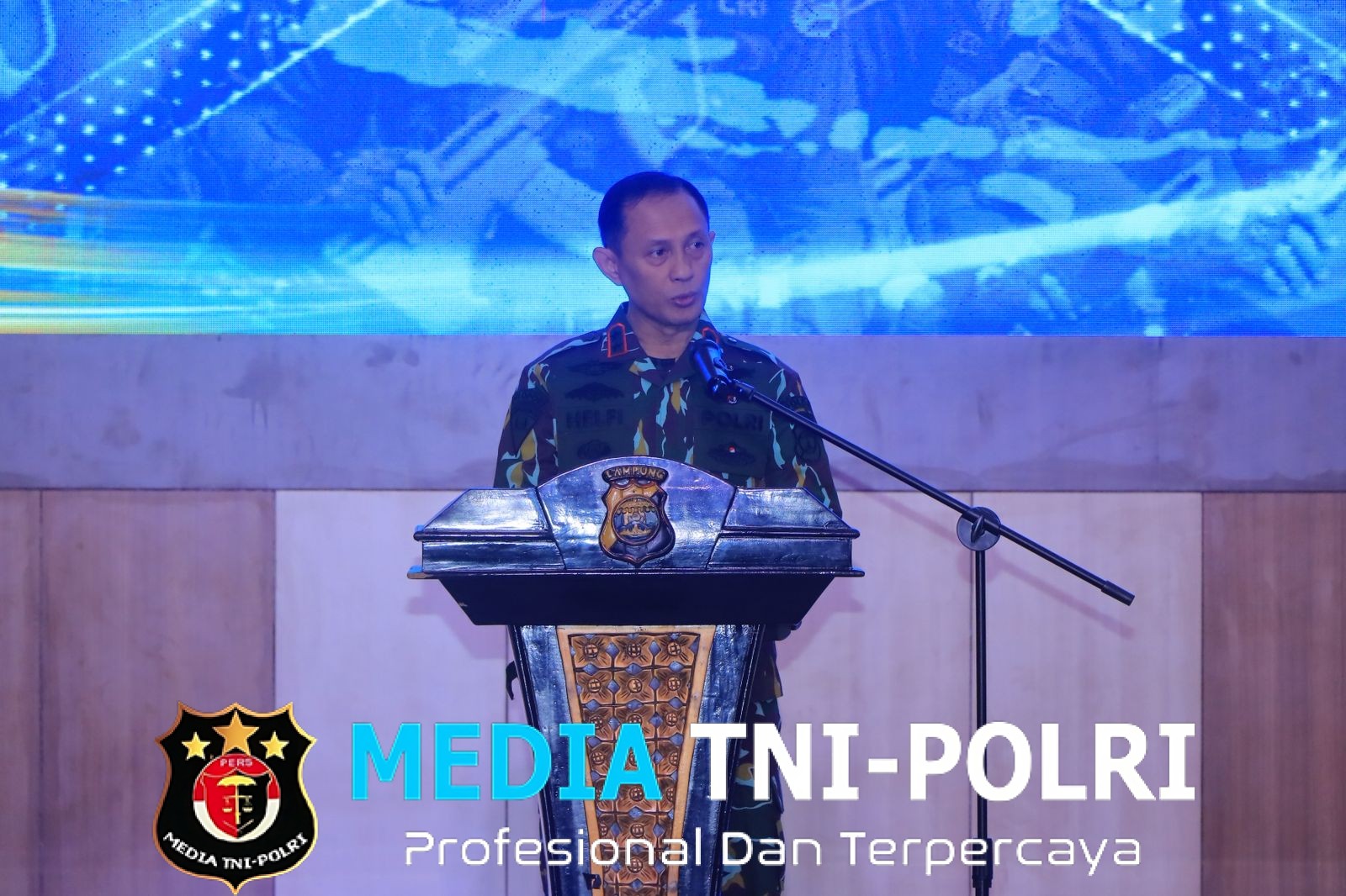 HUT Brimob Polri KE-80 Kapolda Lampung Tekankan Komitmen Pelayanan Untuk Kemanusiaan
