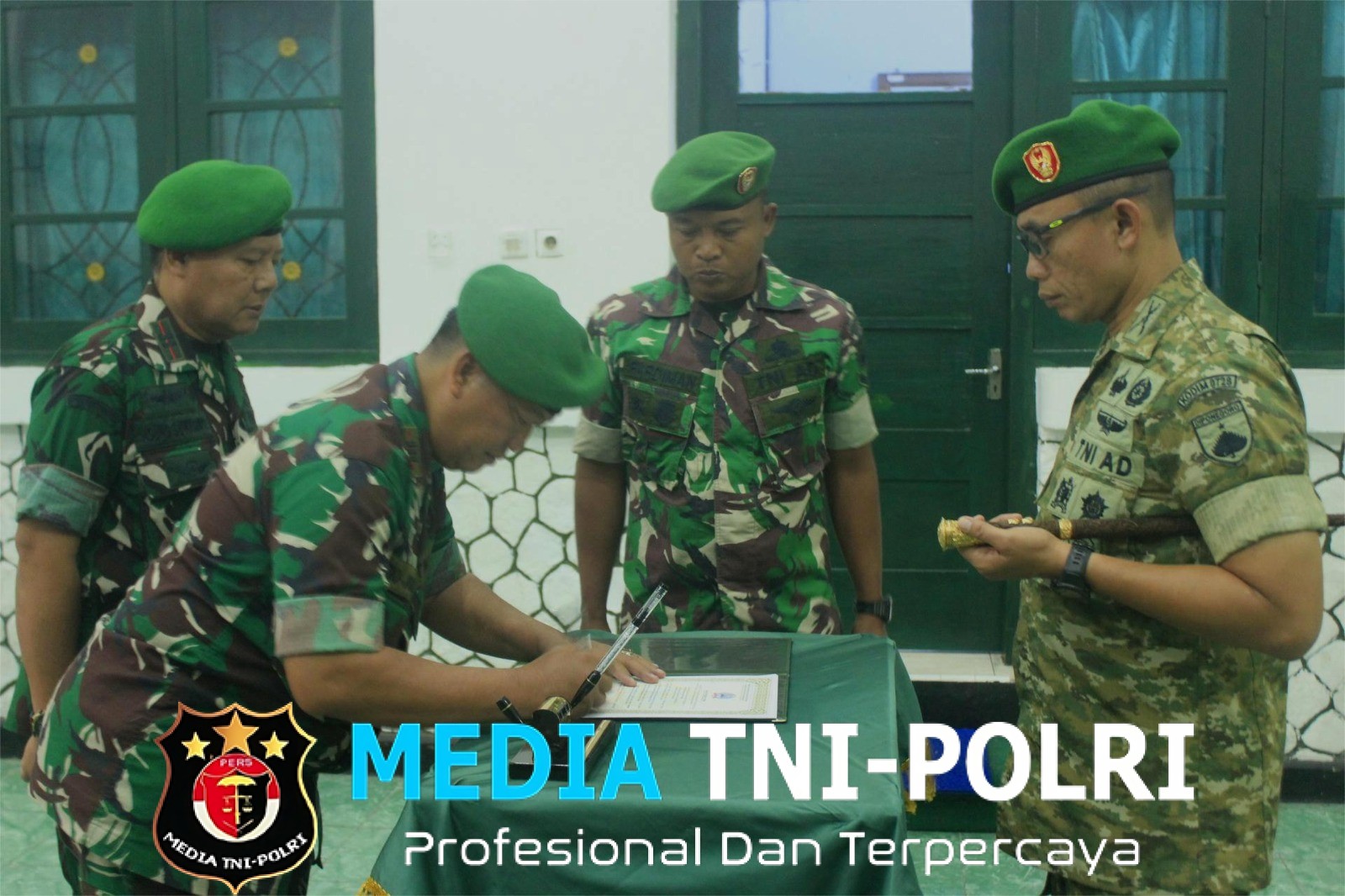 Dandim Wonogiri Pimpin Acara Penerimaan,Pelepasan Prajurit Dan Sertijab Danramil