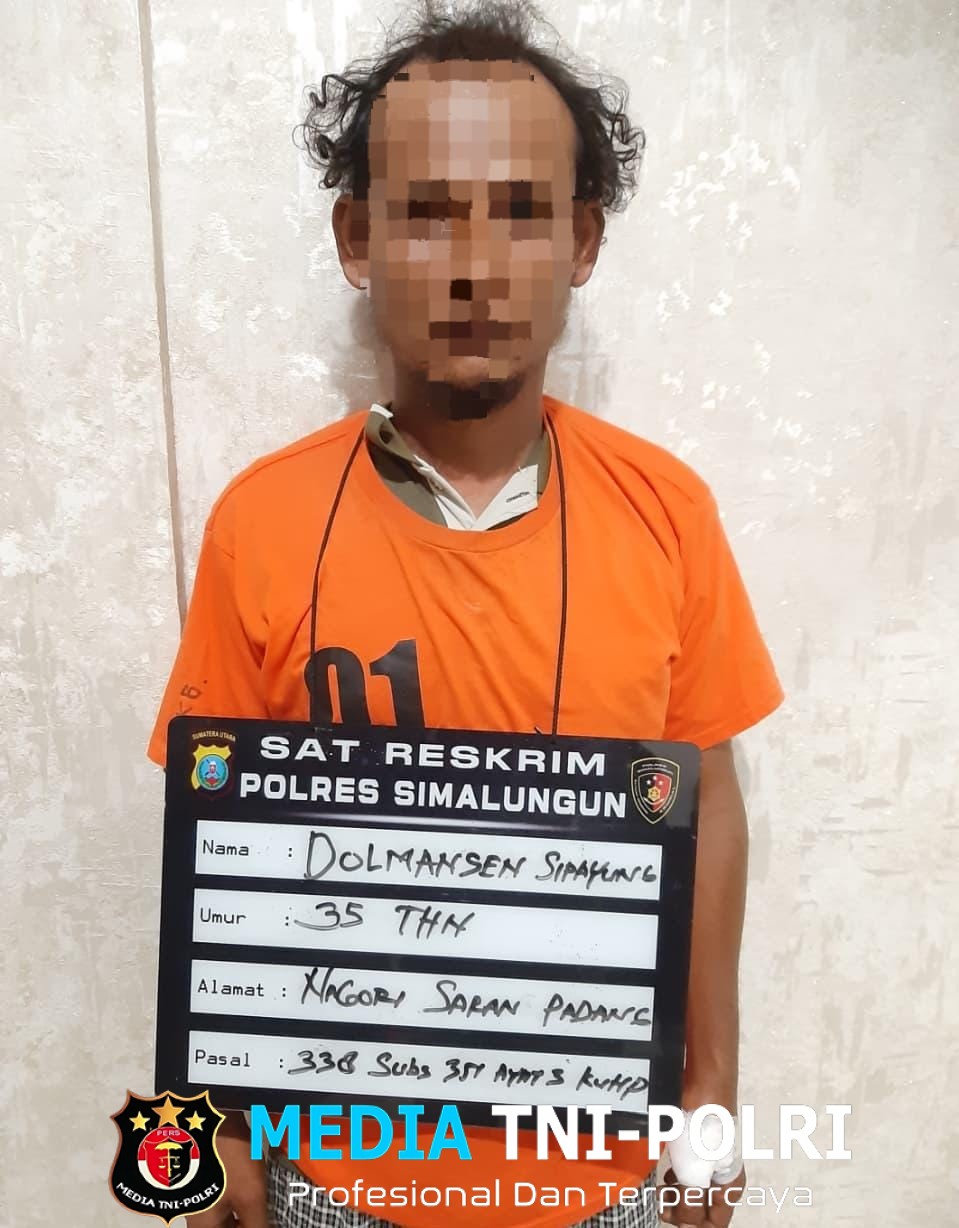 Jatanras Polres Simalungun Berhasil Bekuk Pelaku Pembunuhan dalam Tempo 9 Jam