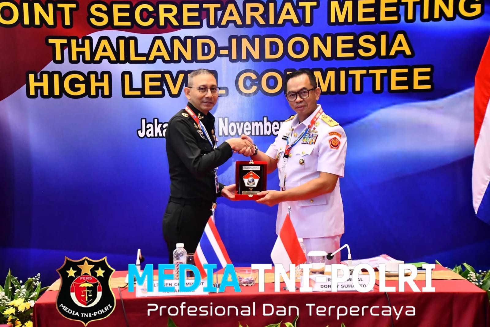 TNI-RTARF Perkuat Kerja Sama Pertahanan Melalui JSM Ke-11 HLC THAINESIA