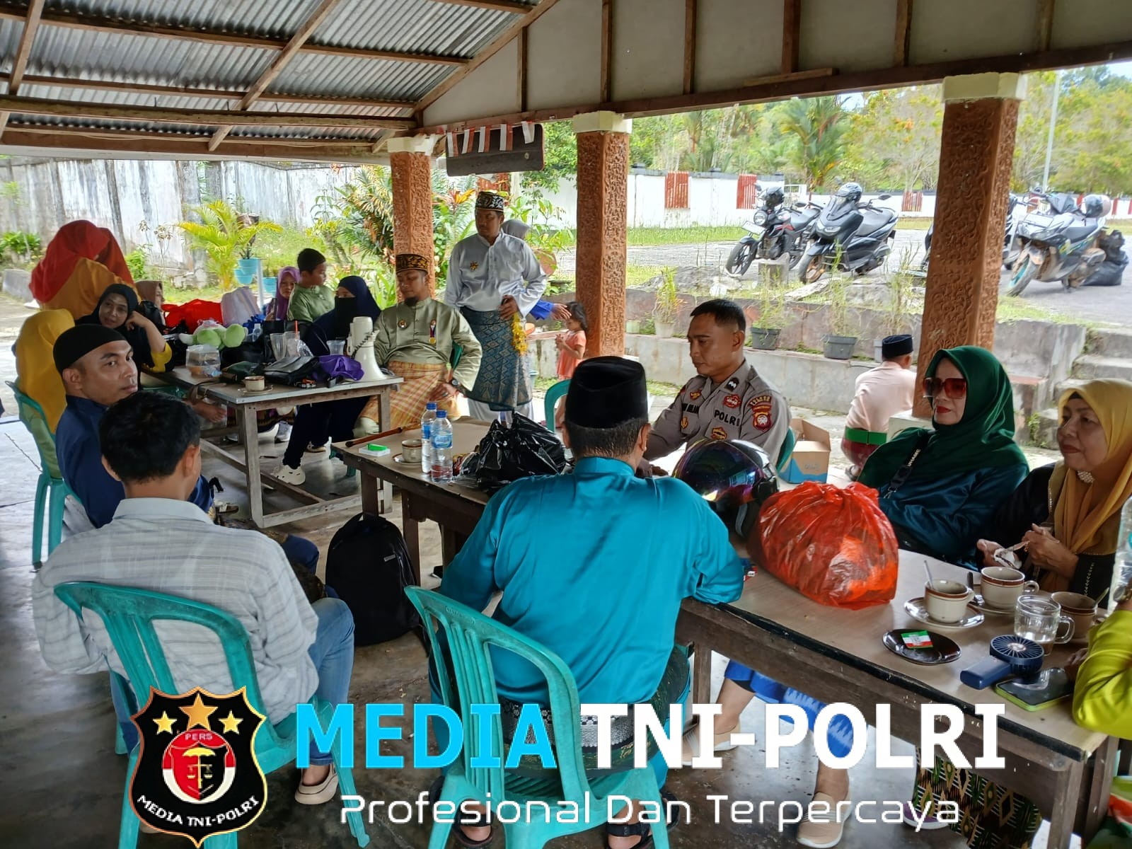 Libur Bukan Halangan Polsek Mandor Gencar Patroli Siang Antisipasi Gangguan