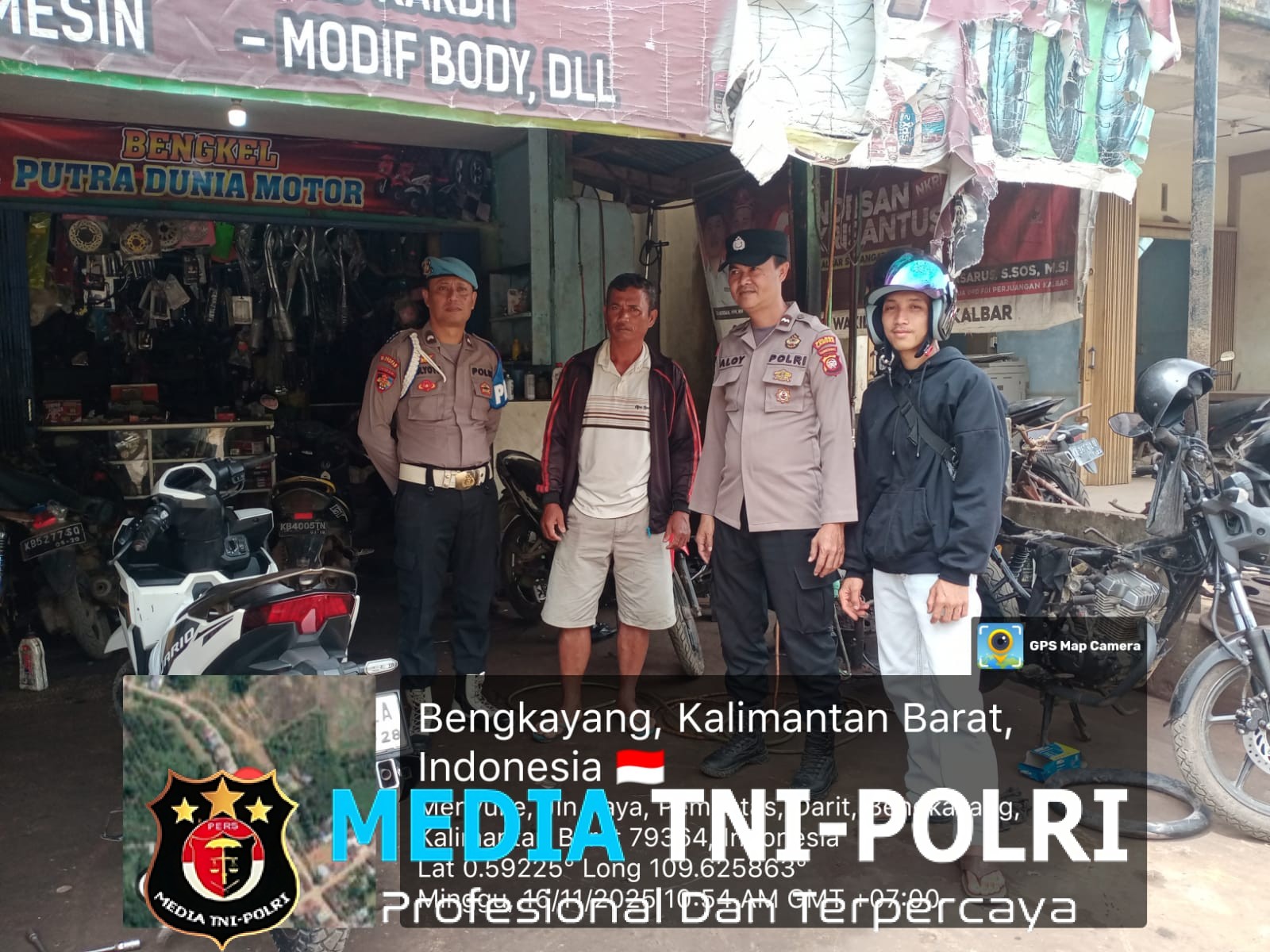 Polsek Menyuke Rutin Laksanakan patroli Siang Hari