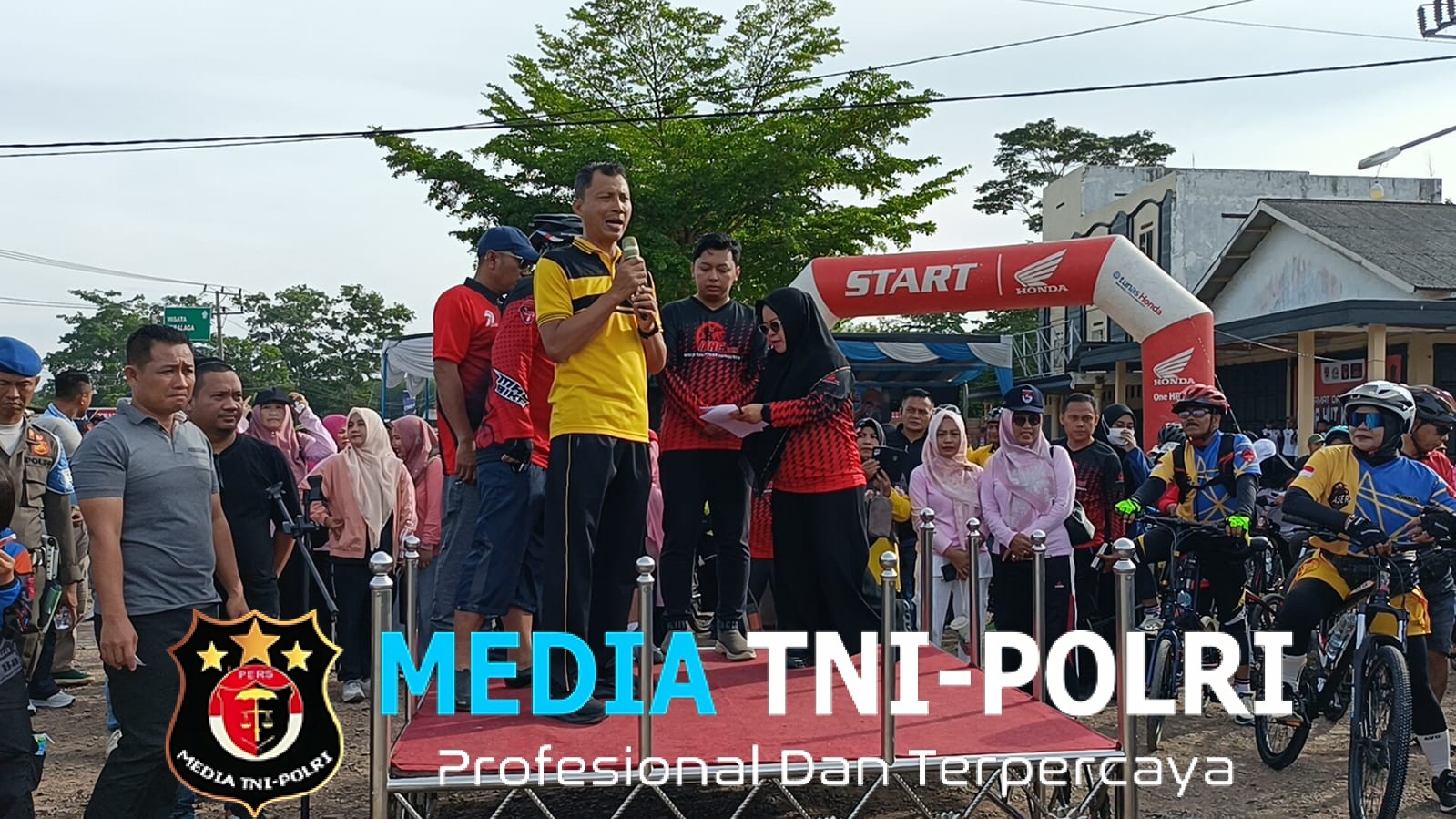 Kapolres Mesuji Terjunkan Personel Siap Siagakan Pengamanan dalam Rangka HUT Mesuji ke-17