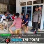 Tingkatkan Sinergi dengan Warga, Polsek Air Besar Laksanakan Patroli Siang