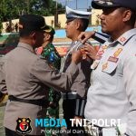 Polres Tanggamus Gelar Apel Pasukan Operasi Zebra Krakatau 2025