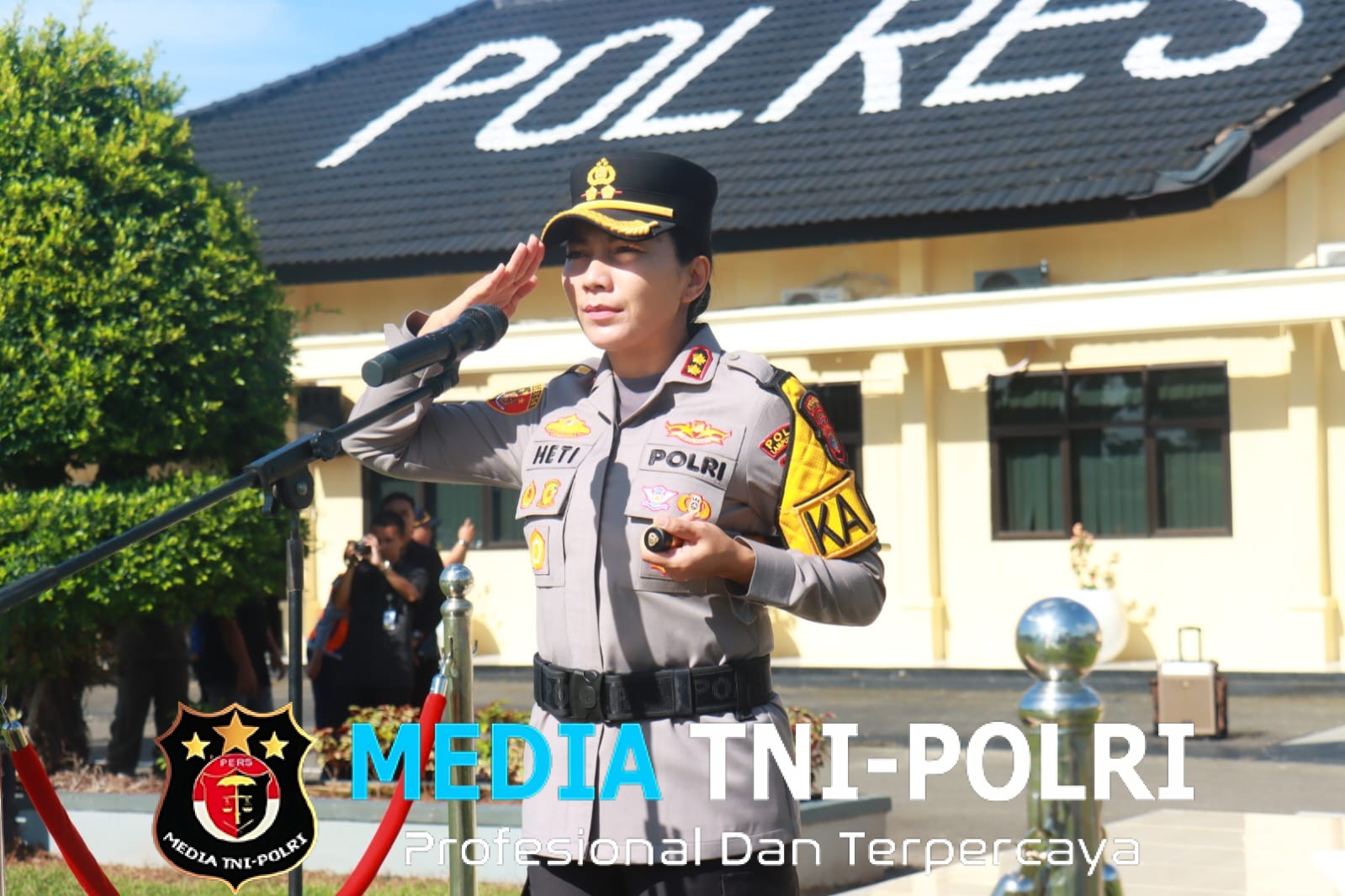 Polres Lampung Timur Gelar Apel Gelar Pasukan Operasi Patuh Krakatau 2025