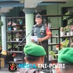 Pimpin Upacara Bendera 17-an. Komandan Kodim 0808/Blitar Bacakan Amanat KASAD