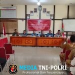 Bhabinkamtibmas Hadiri Kegiatan Rapat Forum Konsultasi Publik (FKP) Tingkat Kecamatan Kuala Behe