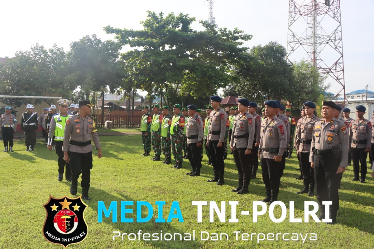 Polresta Deli Serdang Gelar Apel Pasukan Operasi Zebra Toba 2025