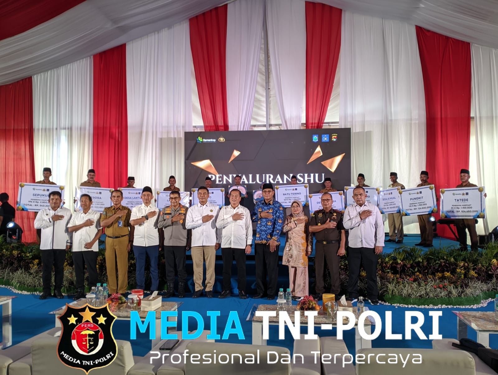 Dukung Asta Cita Presiden Prabowo, Polda NTB Kawal Penyaluran SHU Koperasi Tambang di Sumbawa