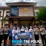 Ops Zebra Krakatau 2025, Polantas Sapa dan Edukasi Pelajar di Lampung Tengah