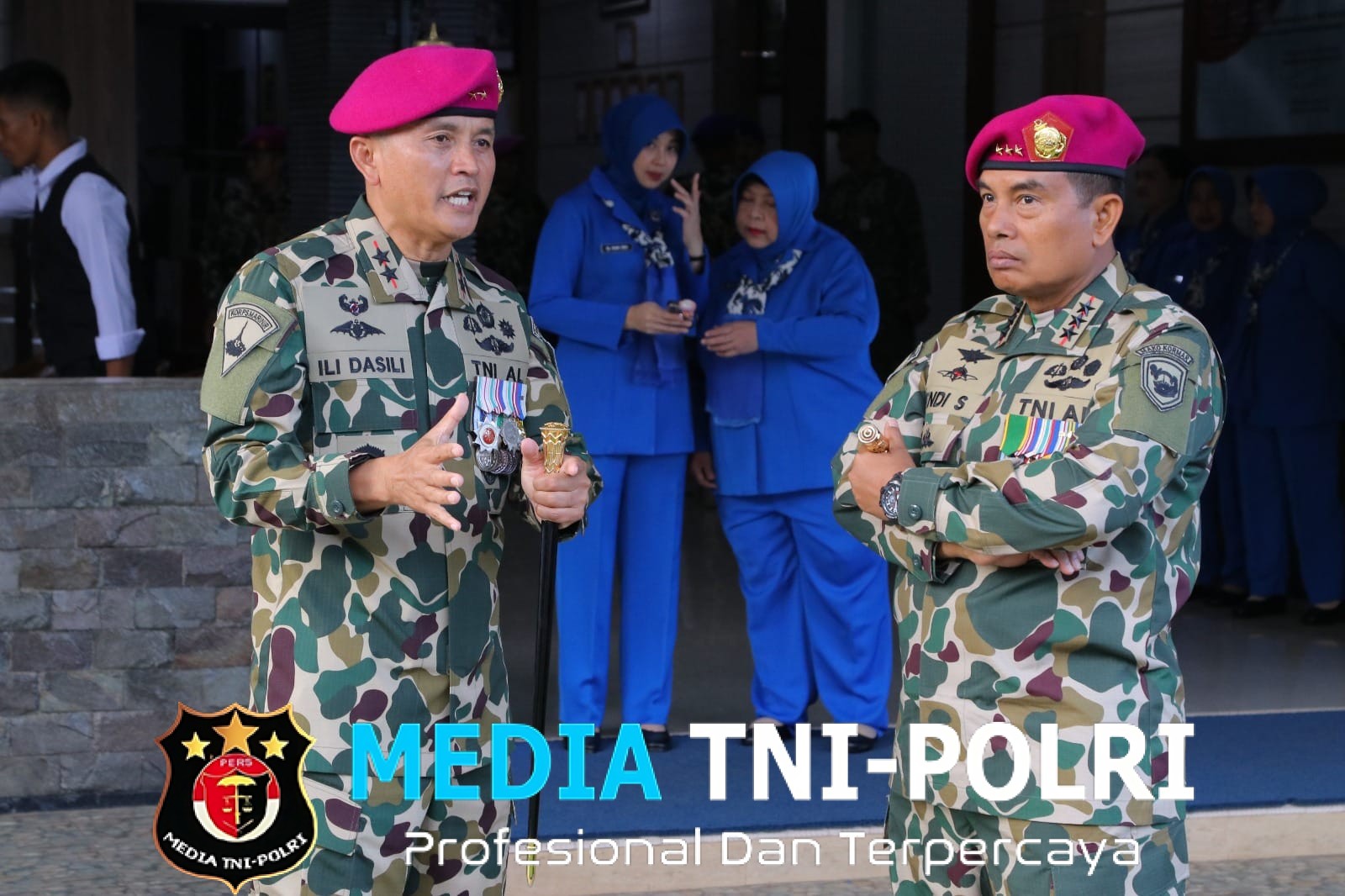 Danpasmar 1 Pimpin Prajuritnya Ikuti UpacaraHUT Ke-80 Korps Marinir