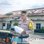 Polres Mesuji Gelar Apel Pasukan dalam Rangka Dimulainya Operasi Zebra Krakatau 2025