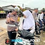 Operasi Zebra Krakatau 2025 Sat lantas Polres Tulang Bawang Barat Lakukan Penertiban Pengendara Dengan Pendekatan Edukatif Dan Humanis kepada pelanggar Lalu lintas