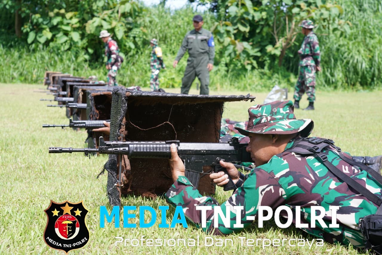 Asah Kemampuan dan Ketangkasan Menembak Prajurit, Kodim 0808/Blitar Gelar Latbakjatri Semester II Th. 2025