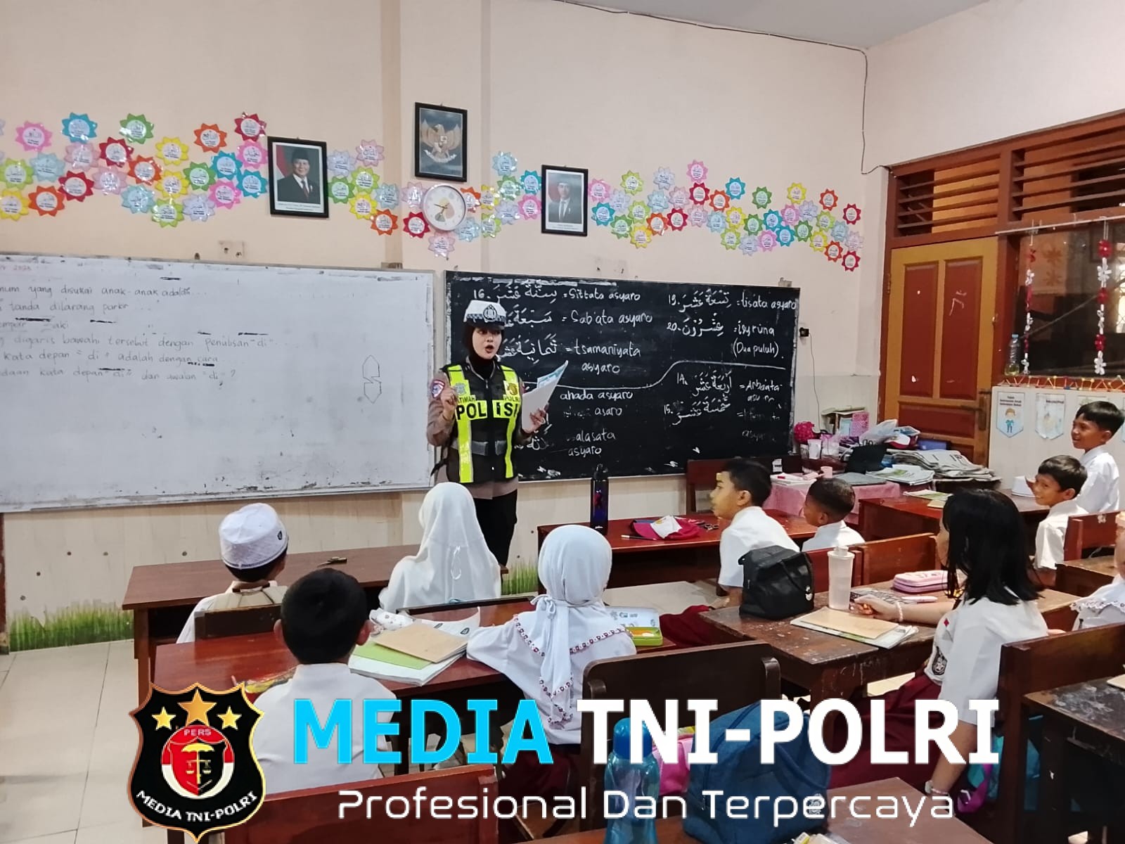 Satlantas Polres Malang Gencar Edukasi Sekolah Lewat Operasi Zebra Semeru