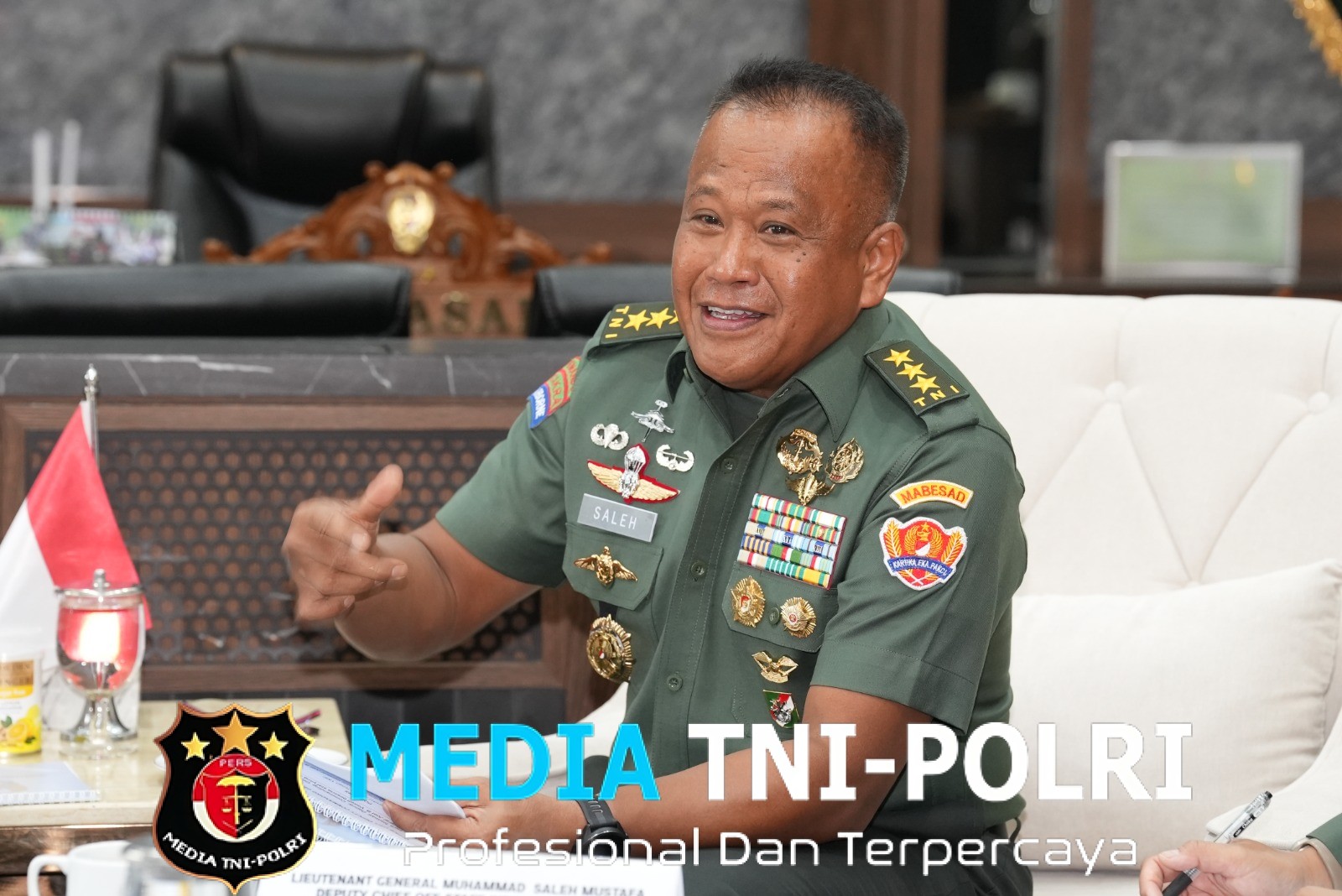 Kerja Sama Militer Makin Solid, Wakasad Sambut Wakil Danjen USARPAC