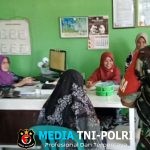Babinsa Pantau Tumbuh Kembang Anak Lewat Kegiatan Posyandu