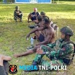 Lahan Pangan Satgas Yonif 521/DY Bantu Warga Ubah Lahan Kosong Jadi Sumber Pangan Bersama di Kobakma