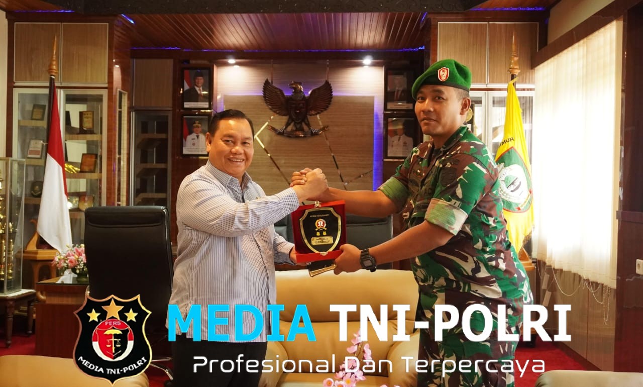 Komandan Kodim 1015/Sampit Silaturahmi ke Bupati Kotawaringin Timur