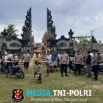Kapolres Mesuji Menerjunkan 42 Personel Mengamankan Kegiatan Perayaan Galungan Umat Hindu