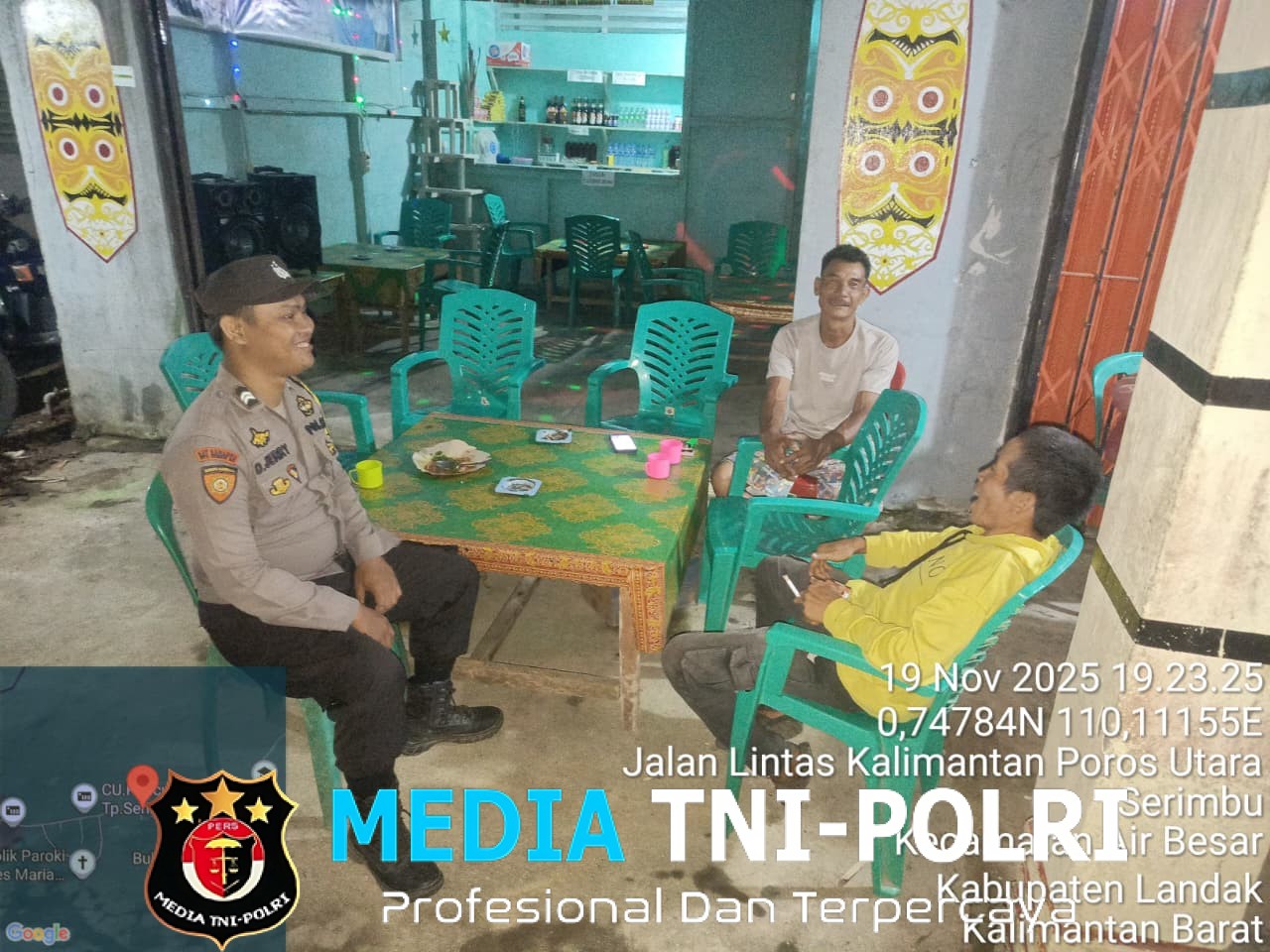 Polisi Sisir Titik Rawan Patroli Malam Air Besar Diperluas