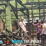 Polsek Pulau Panggung Identifikasi Kebakaran Rumah di Ulu Belu