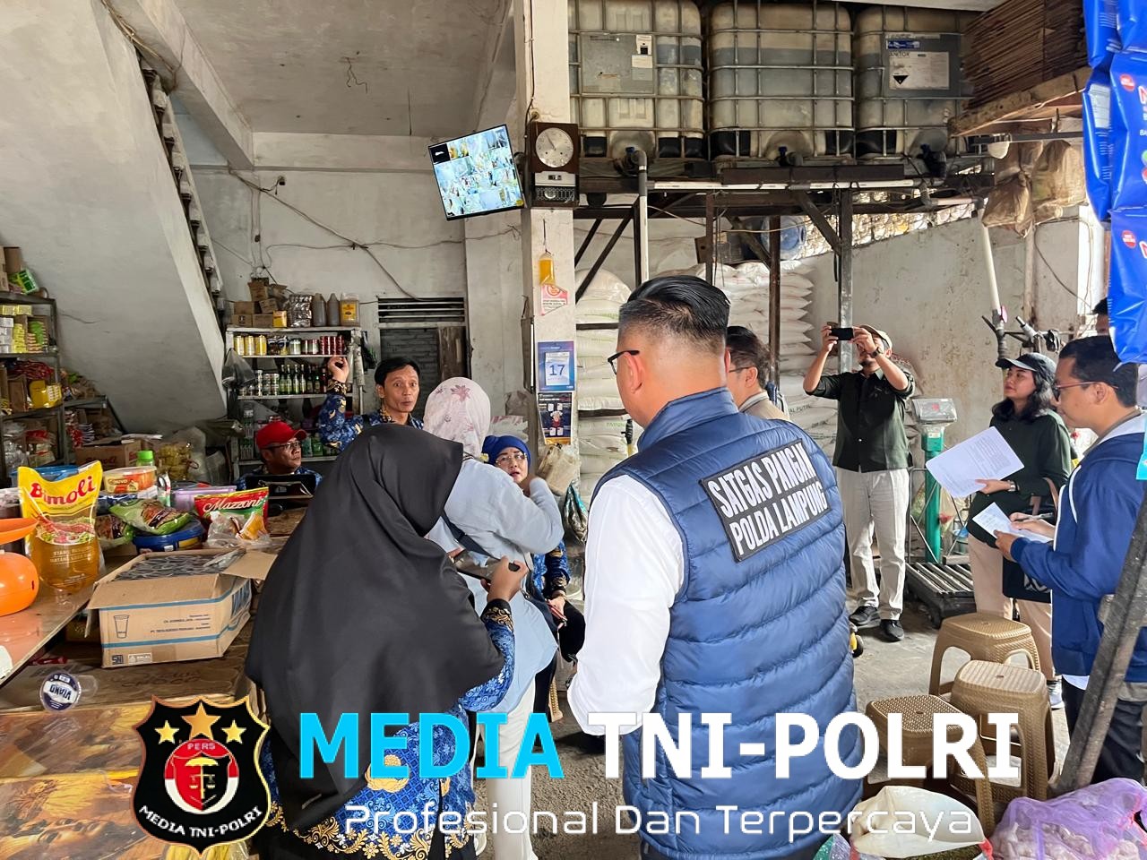 Satgas Pangan Polda Lampung Temukan Harga Beras Premium Melebihi HET di Tanggamus