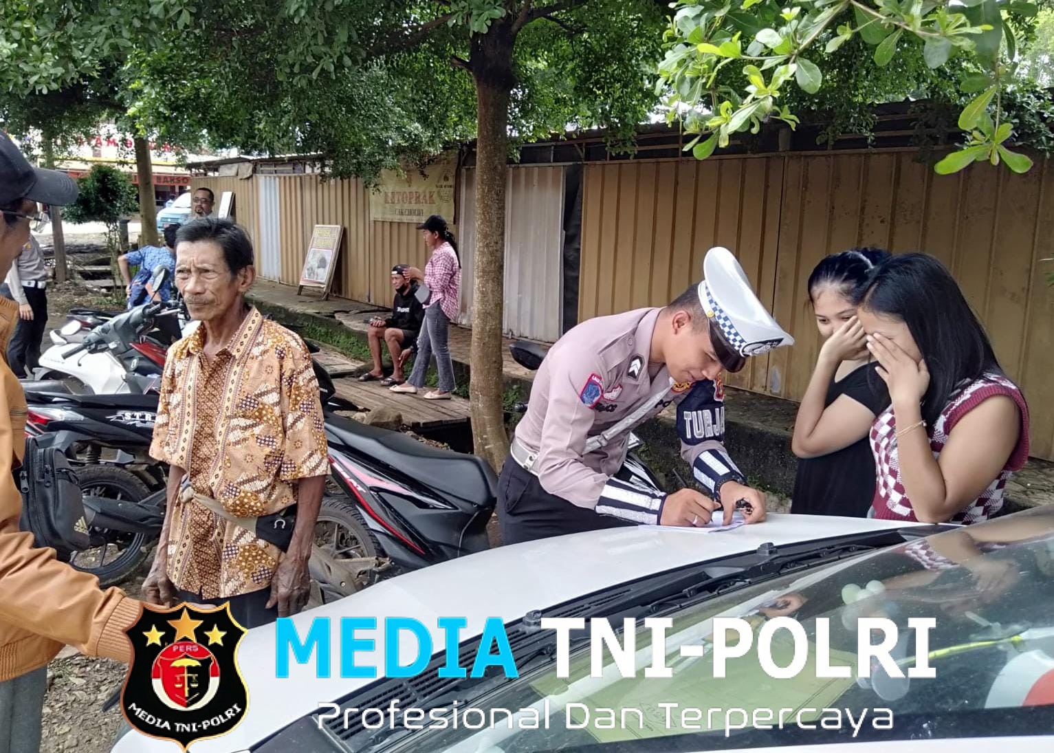 Razia Gabungan Ops Zebra Krakatau 2025 Perketat Disiplin Lalu Lintas di Lampung Timur