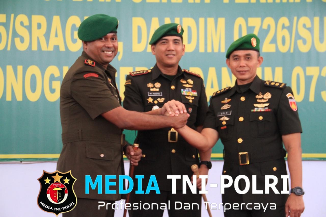 Letkol Inf Rodricho Ivan Pattihahuan Resmi Jabat Dandim 0728/Wonogiri