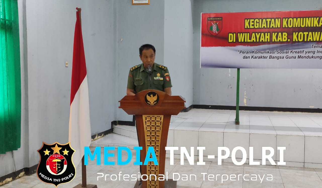 Kodim 1015/Sampit Gelar Kegiatan Komunikasi Sosial Kreatif Tahun 2025
