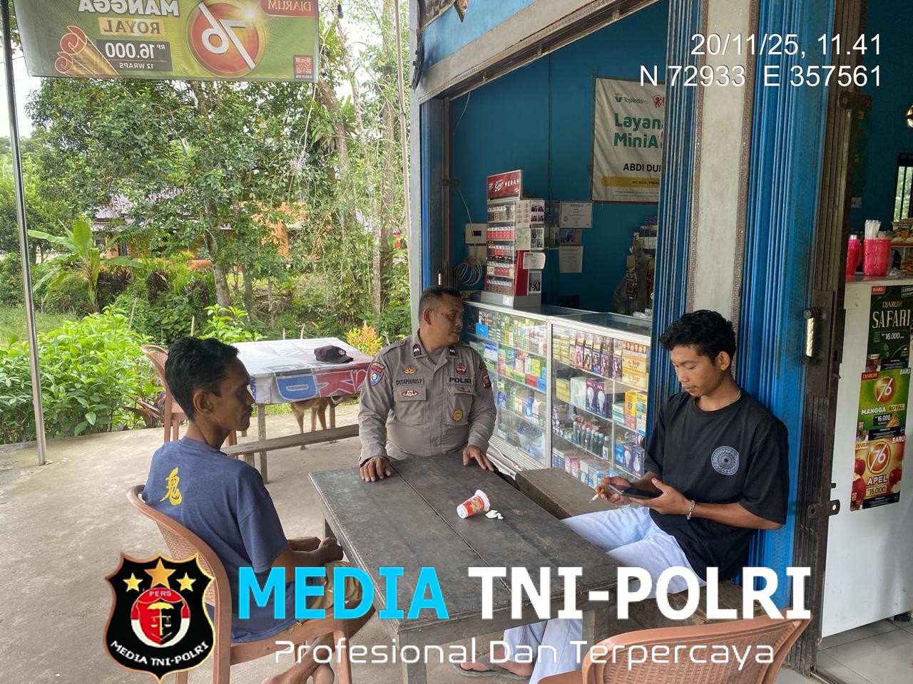 Patroli Siang Jaga Kamtibmas, Polsek Meranti Tingkatkan Kehadiran Polisi di Tengah Masyarakat