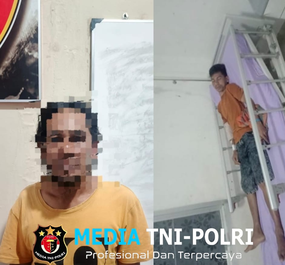 Unit Res Polsek Simpang Pematang Amankan Pelaku Penganiayaan di SPBU