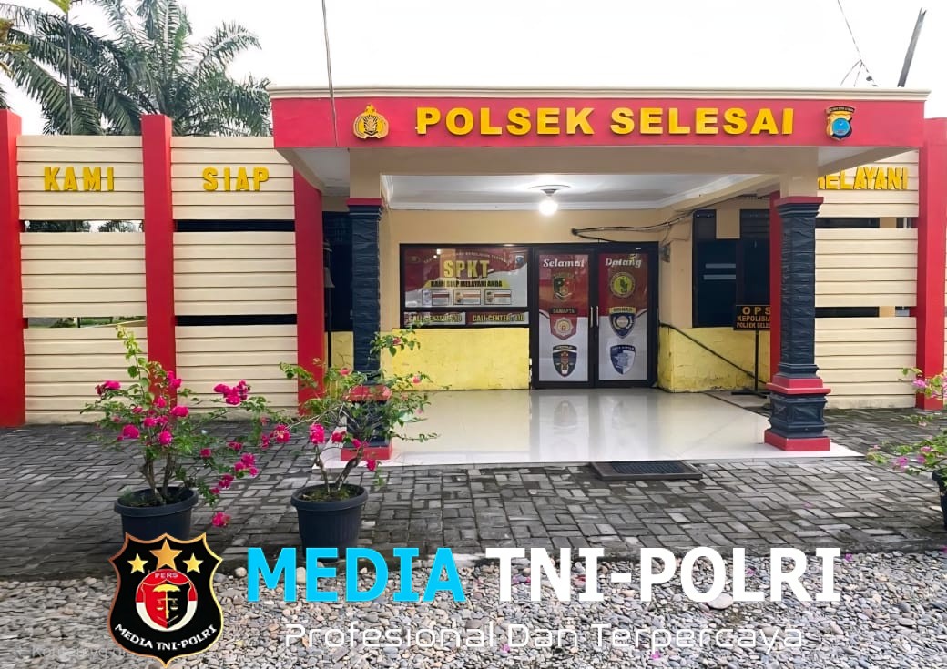 AKP ANDRI GT SIREGAR Pimpin Polsek Selesai Gelar Komitmen Sitkamtibmas Tindak Tepat Sasaran & Respons Humanis Bagi Warga