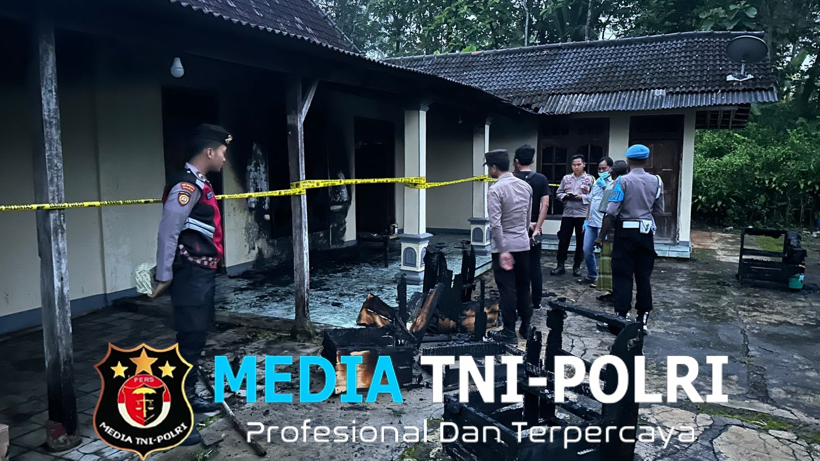 Dugaan Pembakaran Rumah di Girimarto, Polres Wonogiri Lakukan Penyelidikan Intensif