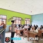 Sat Lantas Polres Mesuji Goes To Shcool, Berikan Penyuluhan Keselamatan Berlalu Lintas kepada Siswa- Siswi SMK N 1 Simpang Pematang