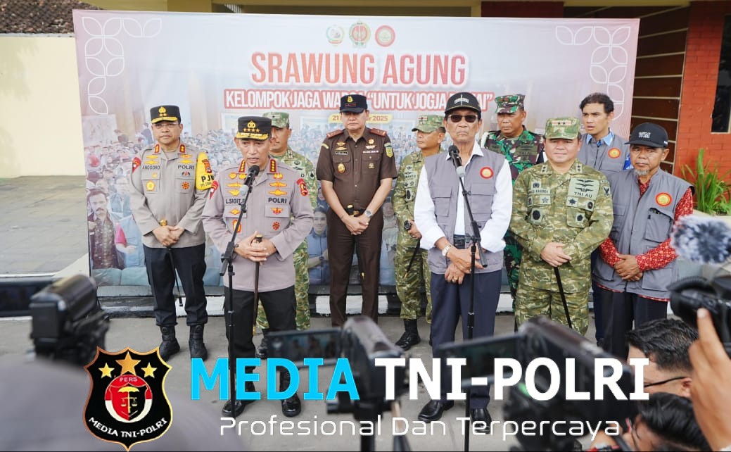 Hadiri Apel Srawung Agung di DIY, Kapolri Sinergi dengan Warga Jaga Keteraturan Sosial